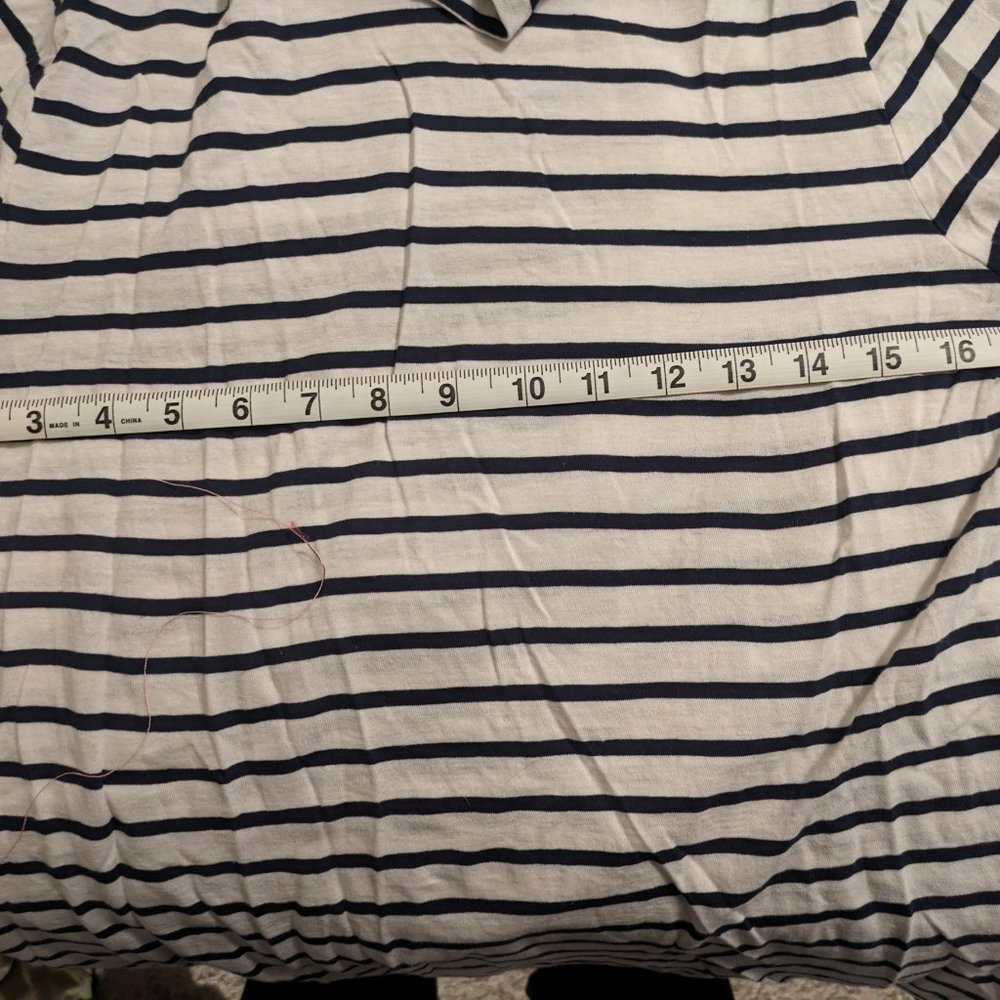 J. Crew new with tags white and black turtleneck - Picture 5 of 6